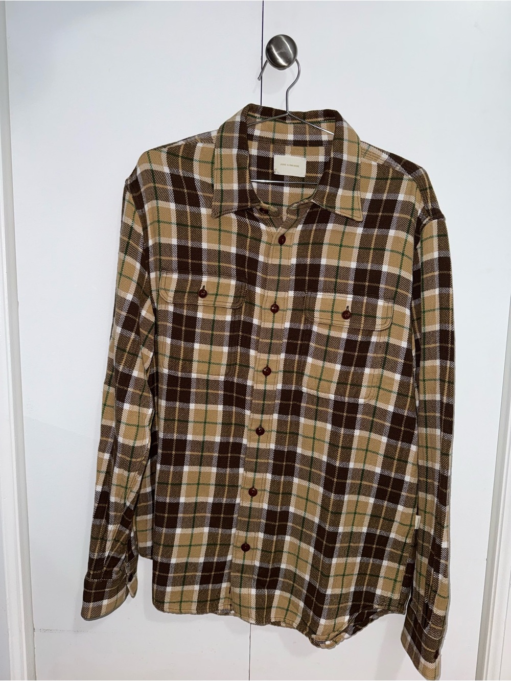 Aime Leon Dore Plaid Button Down Shirt
